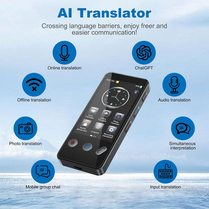 F13 offline translator supports 144 languages 3.5 inches with ChatGPT4o