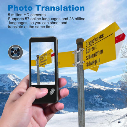 F13 offline translator supports 144 languages 3.5 inches with ChatGPT4o